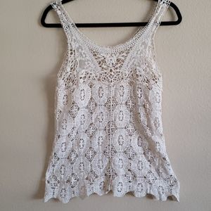 Pins & Needles- Crochet Tank